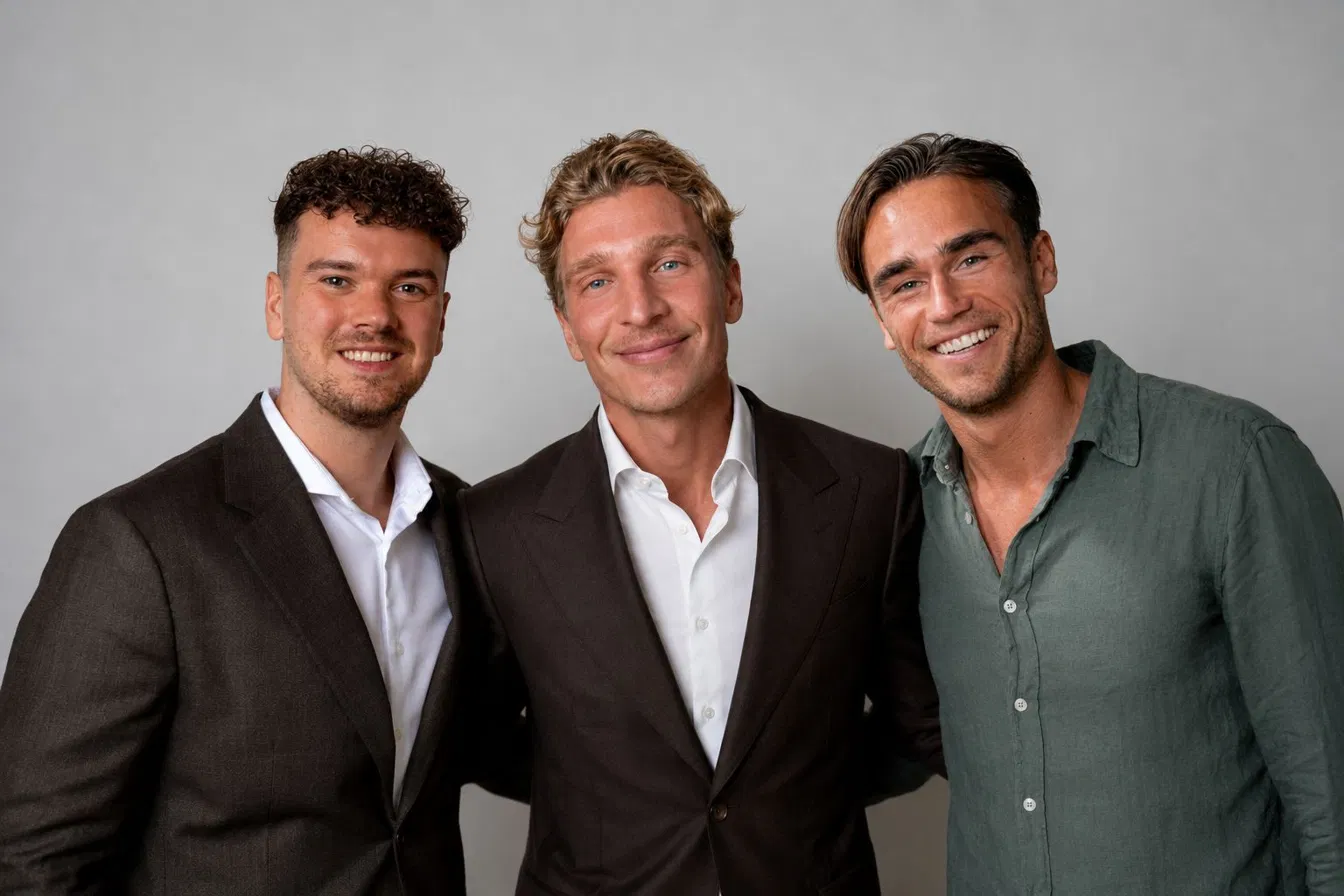 Rob, Robert en Jessy, oprichters van WhatsNext